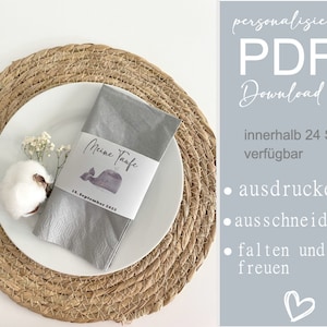 download di battesimo in banderuola personalizzata