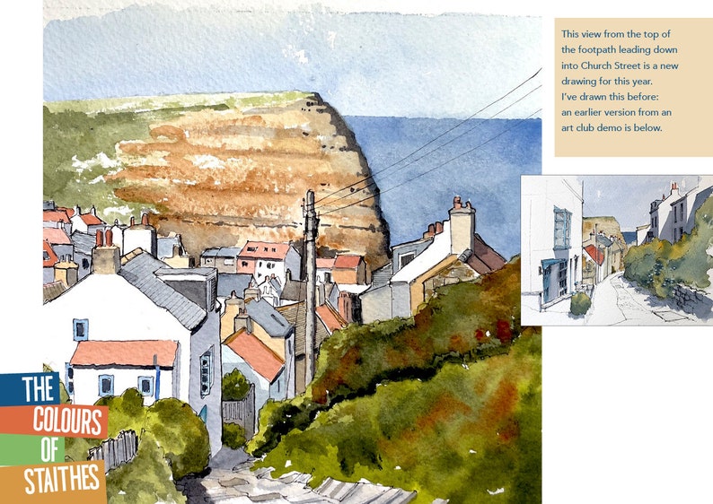 The Colours of Staithes:drawings, new and old by John Harrison image 4