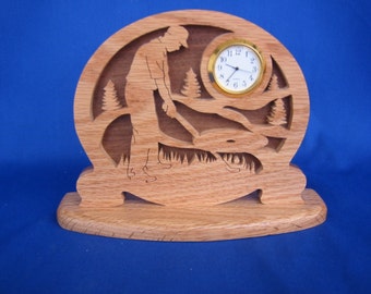 Golf Desk Clock Etsy