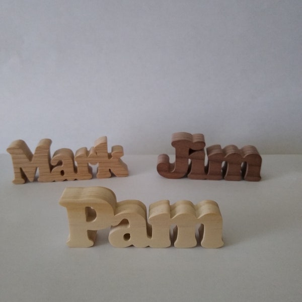 Custom 1 1/2" Desk Name Plate