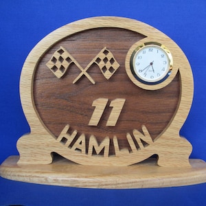 Denny Hamlin Desk Clock