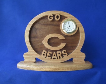 Horloge de bureau Chicago Bears