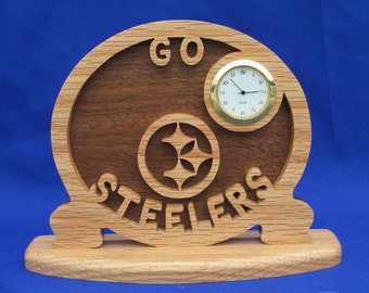 Pittsburgh Steelers Desk Clock