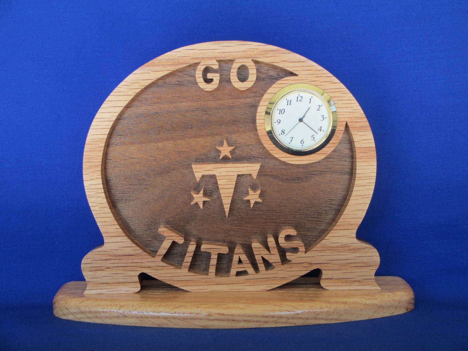 Titans Desk Clock Etsy