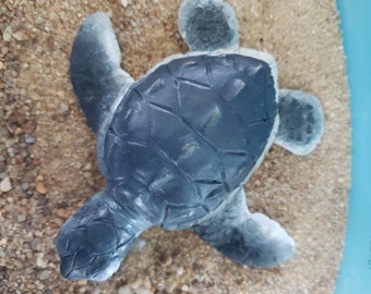 Baby Sea Turtle Sculpture lifesized