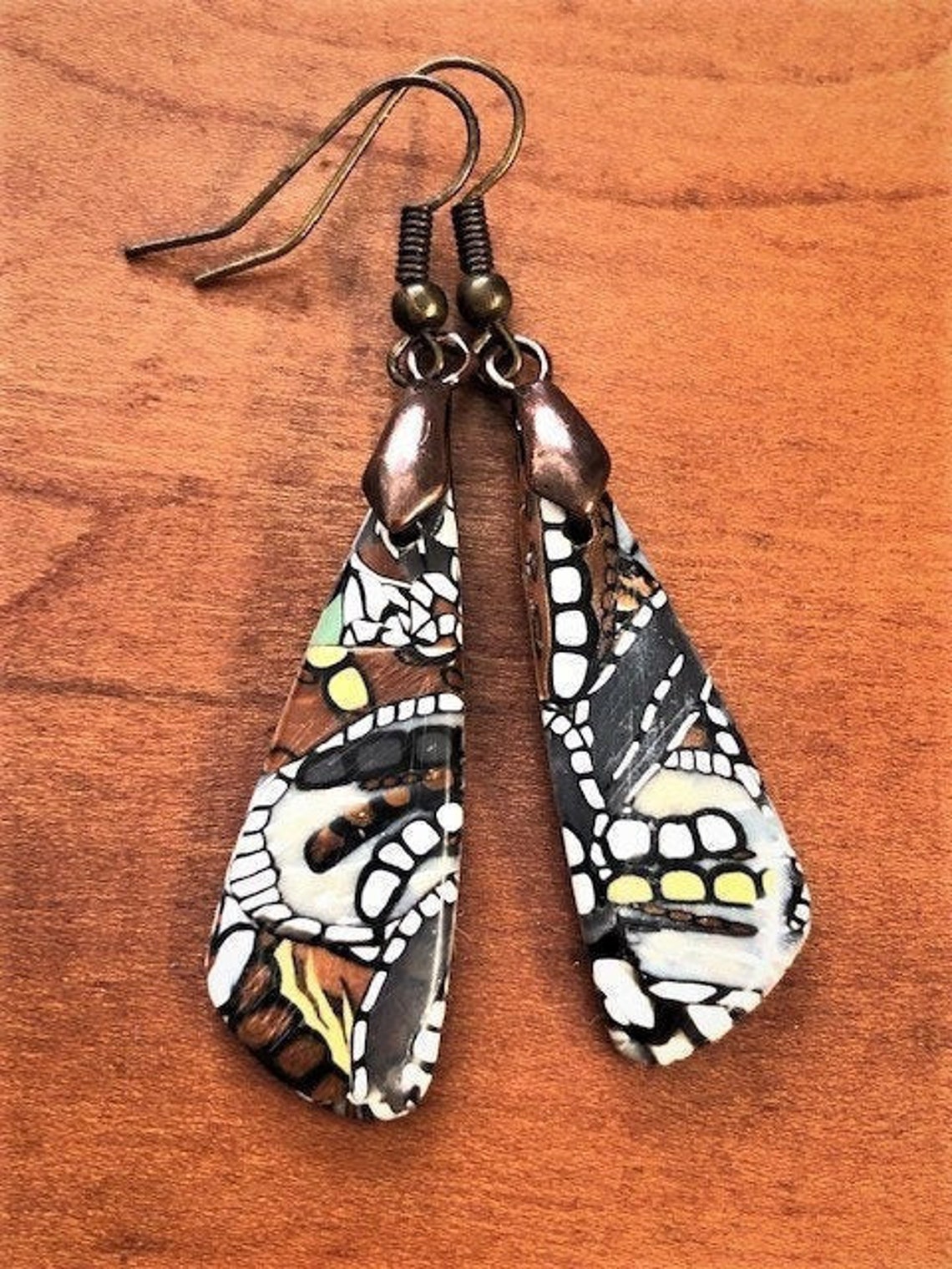 Dangle Earrings Drop Earrings Wearable Art Jewelry Quality Etsy