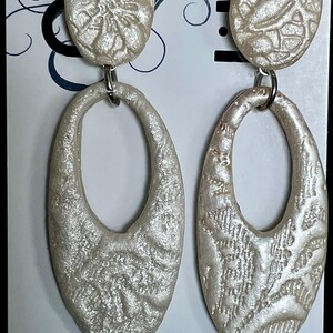 Wedding dangle earrings
