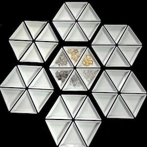 3D Printed Bead Sorting Tray: Jewelry Finding Organizer
