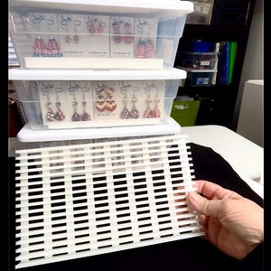 Earring card holder/ organizer
