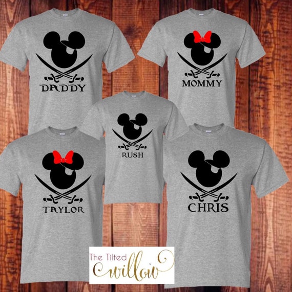 etsy disney pirate shirts