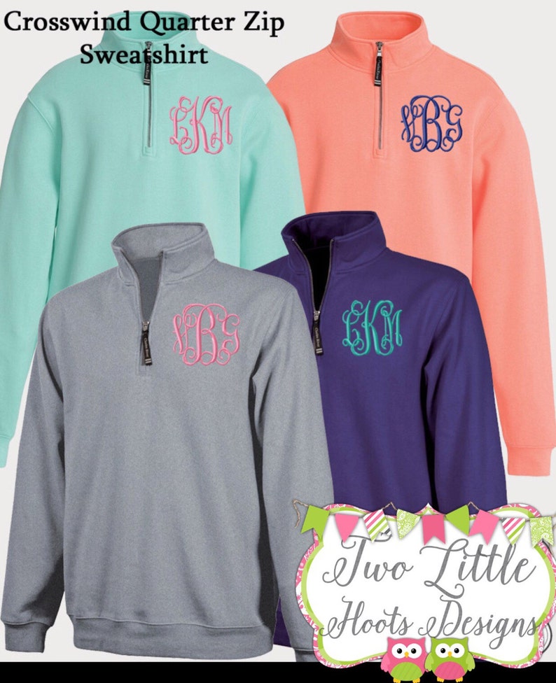 charles river crosswind quarter zip sweatshirt