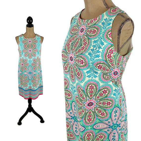 M Y2K Sleeveless Cotton Summer Dress Medium, Mod … - image 1