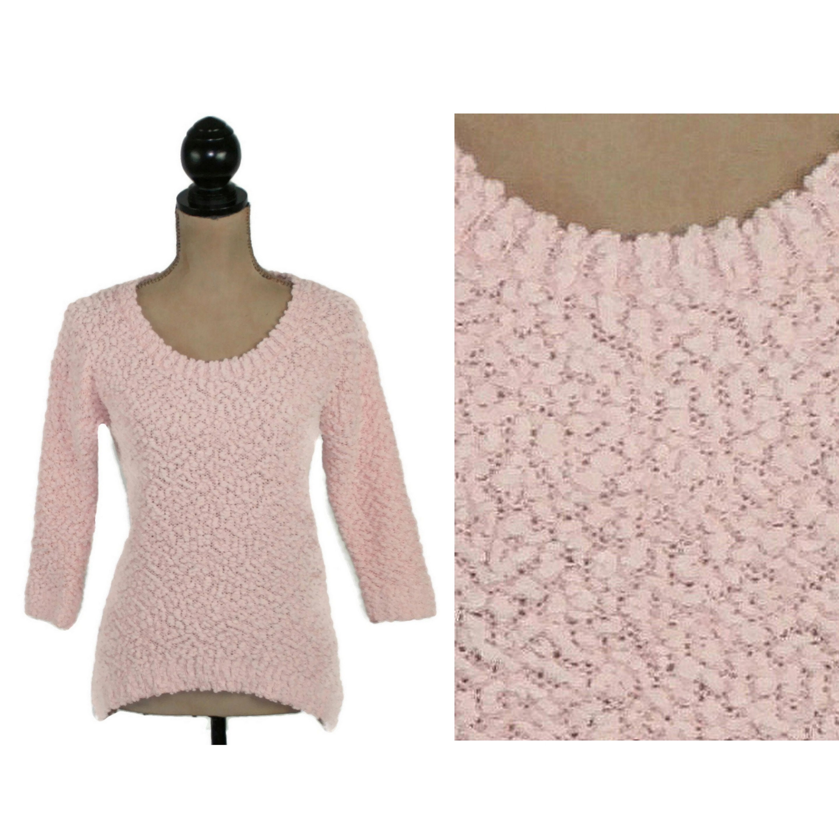 Pastel Pink Sweater - Etsy