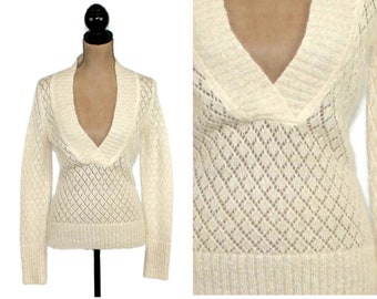 Open Cut Sweater - Etsy