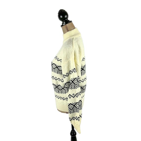 MB Mock Neck Fair Isle Intarsia Sweater - HQ main image 0