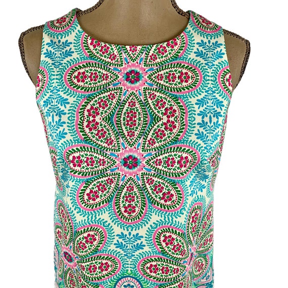 M Y2K Sleeveless Cotton Summer Dress Medium, Mod … - image 2