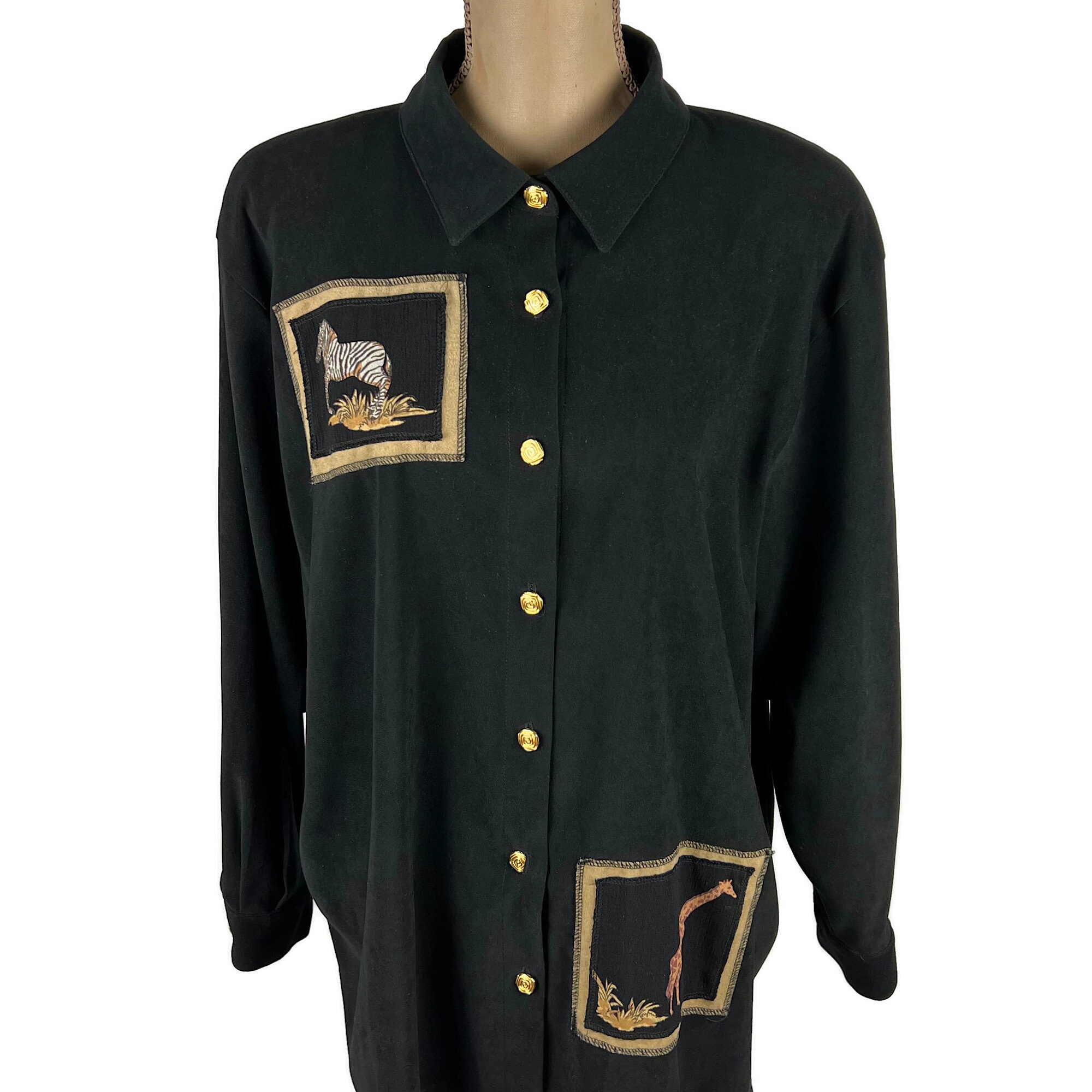 TOWAVASE applique blouse/28-0023A*SL#IT - ARTHUR FASHION WORLD