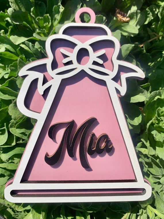 Cheerleading Cheer bag tag Sports Theme Bogg Bag Tags Monogram Monogrammed free Il_570xn