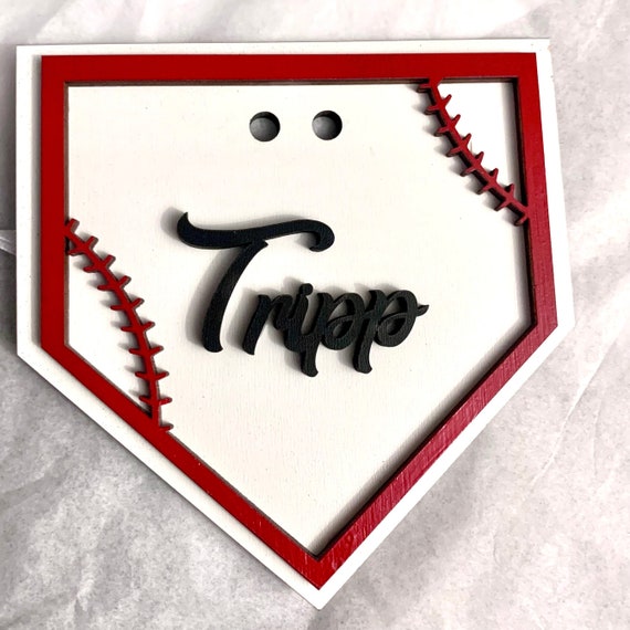 Baseball Softball bag tag Sports Theme Bogg Bag Tags Monogram Monogrammed free Il_570xn
