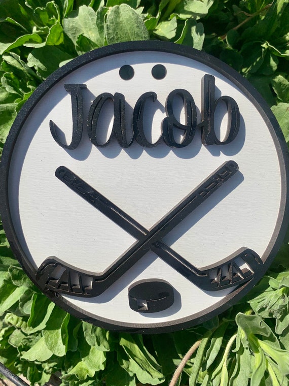 Hockey lacross bag tag Sports Theme Bogg Bag Tags Monogram Monogrammed free Il_570xn