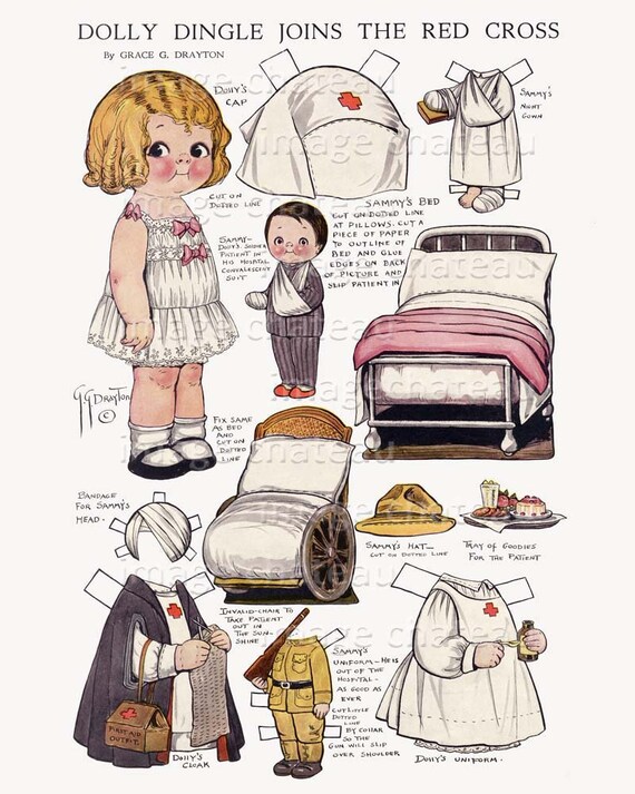 dolly dingle paper dolls