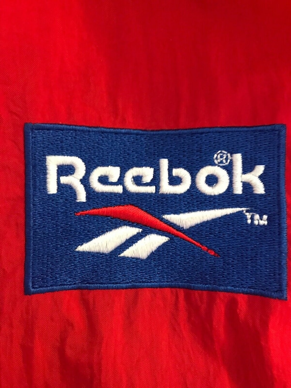 REEBOCK Golf Windbreaker Jacket Red Womens XL Vin… - image 2