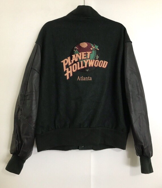 Vintage Planet Hollywood Atlanta Hawks Varsity Jacket Men’s XL