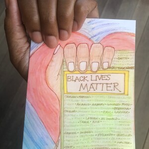 Black Lives, Love, and Literacy Matter -- Note Cards