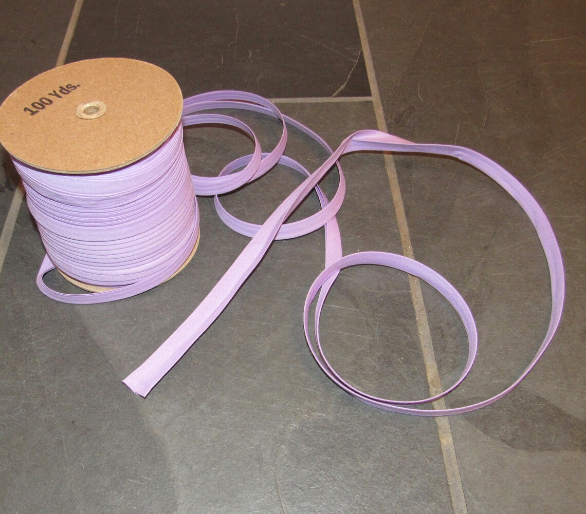 BIAS Tape Lilac 1/2 Inch Double Fold Extra Wide 10 Yard Etsy