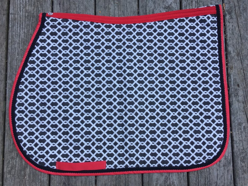 Saddle Pad Custom Horse or Pony Size English Saddle Pad in Etsy