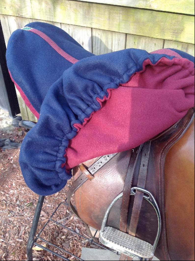 Custom Made Personaized Saddle Covers Etsy