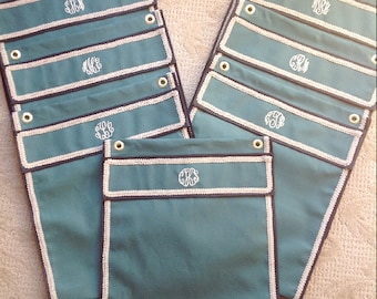 Horse leg wrap holder Custom Made Bandage Holder by The Barn Closet with Interchangeable Name Tag