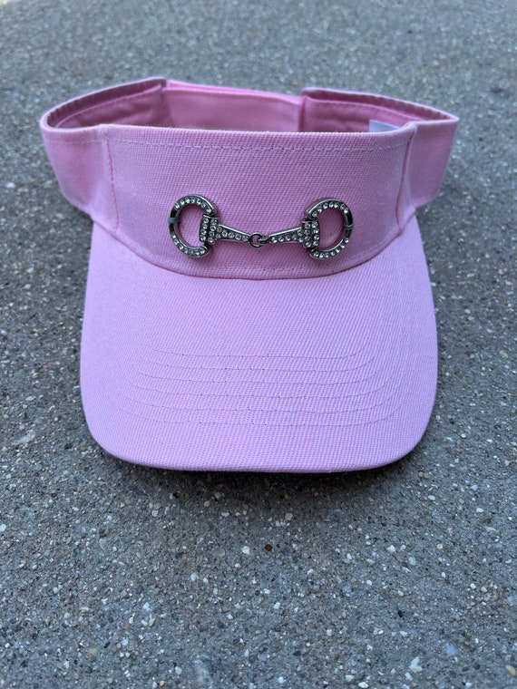 Pink Visor Sun Hat Pink Strawberry Be Bop Visor Sun Hat Visor – Kawaii Babe main image 3