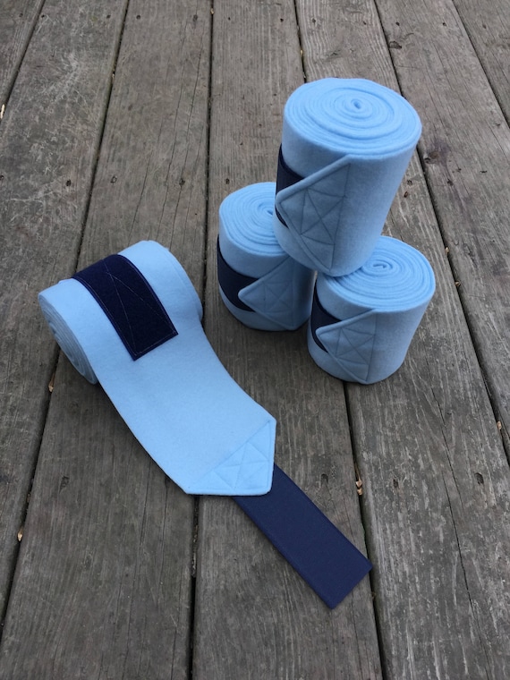 Custom Light Blue Polo Wraps By The Barn Closet Free