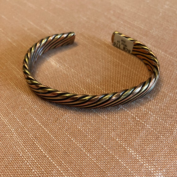 Copper Cuff Bracelet - image 1