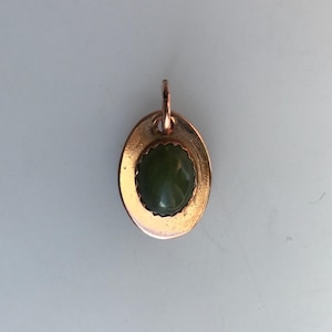 Liquidation - LotsaCopper Copper Pendant with Taiwan Jade