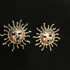 Vintage, Wheeler Manufacturing Copper Earrings