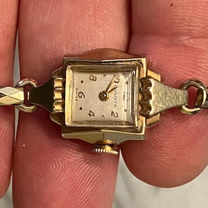 Bulova Ladies Gold Watch, 1950 - 1960