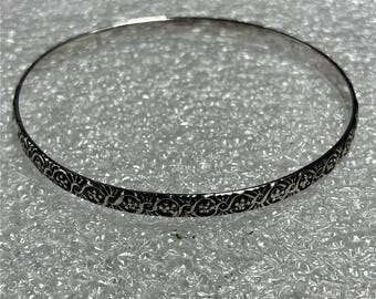 Vintage - Danecraft Sterling Bangle Bracelet