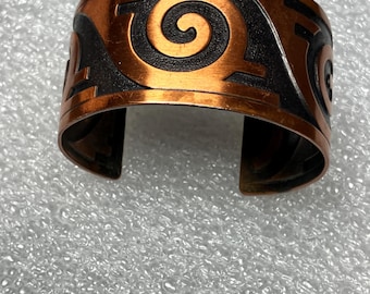 Vintage - Bell Trading Post, Copper Cuff Bracelet