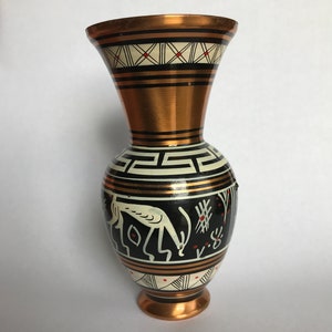 Vintage - Copper Vase (Made in Greece)