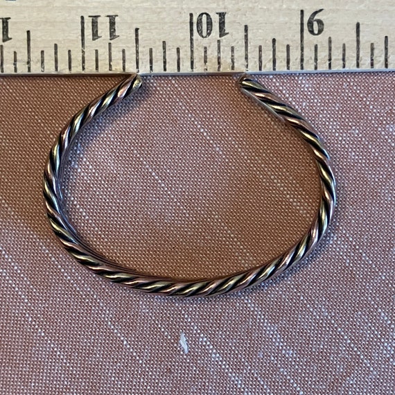 Copper Cuff Bracelet - image 5