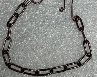 LotsaCopper Solid Copper Paperclip Bracelet