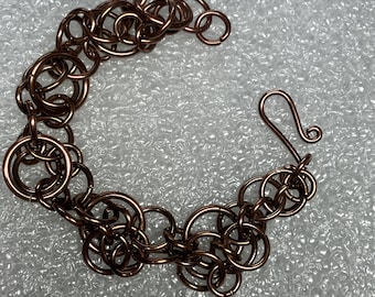 LotsaCopper Solid Copper Random Link Bracelet