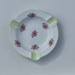 Estate Liquidation: Ash Tray, Fine Bone China, Shelley - England