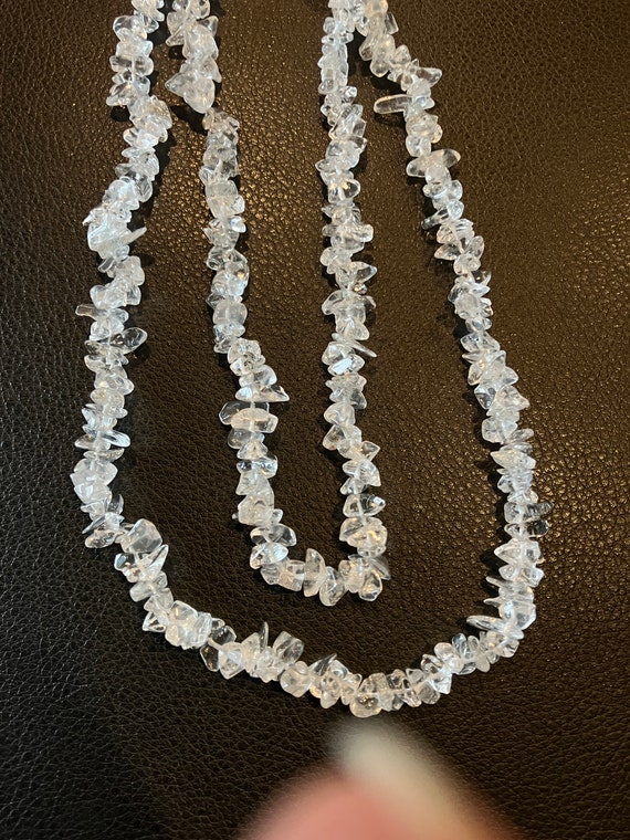 Long Opalite Chip Necklace - image 1