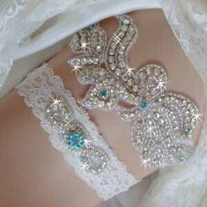 Wedding, Wedding Garter Set, Something Blue Garter, Bridal Garter, Wedding Garter Crystal Rhinestone Garter, Wedding Garder, Bridal Lingerie