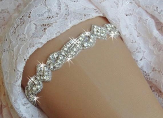Wedding Garter, Bridal Garter Belt, Wedding Dress Garter, Wedding Garder, Rhinestone Garter, Crystal Bridal Lingerie, Wedding Lingerie