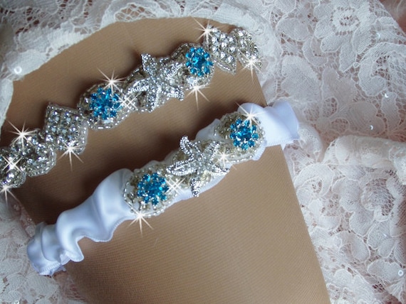 Beach Wedding Garter Set, Destination Wedding Garter, Rhinestone Starfish Wedding Garter, Glam Wedding Garter, Beach Bridal Garter, Garder Beach Wedding Garter Set, Destination Wedding Garter, Rhinestone Starfish Wedding Garter, Glam Wedding Garter, Beach Bridal Garter, Garder