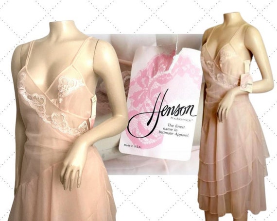 Vintage Sheer Designer Nightgown - HENSON KICKERNI